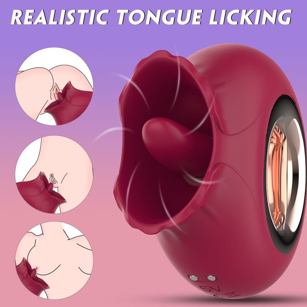 Rose Tongue Vibrator – Real Lick, Real Pleasure