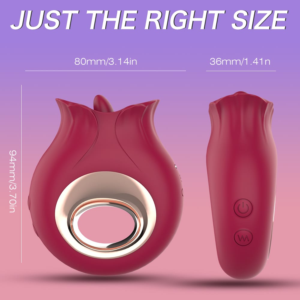 Rose Tongue Vibrator – Real Lick, Real Pleasure