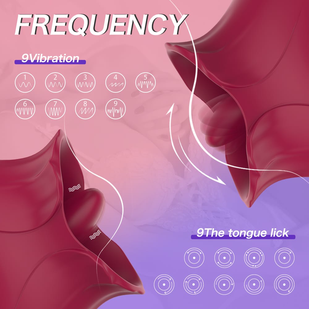 Rose Tongue Vibrator – Real Lick, Real Pleasure